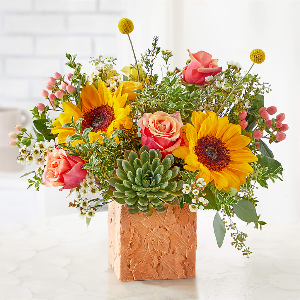Sunflower Season Bouquet – MC MAHON'S HOUSE OF FLOWERS INC, Kingston ON