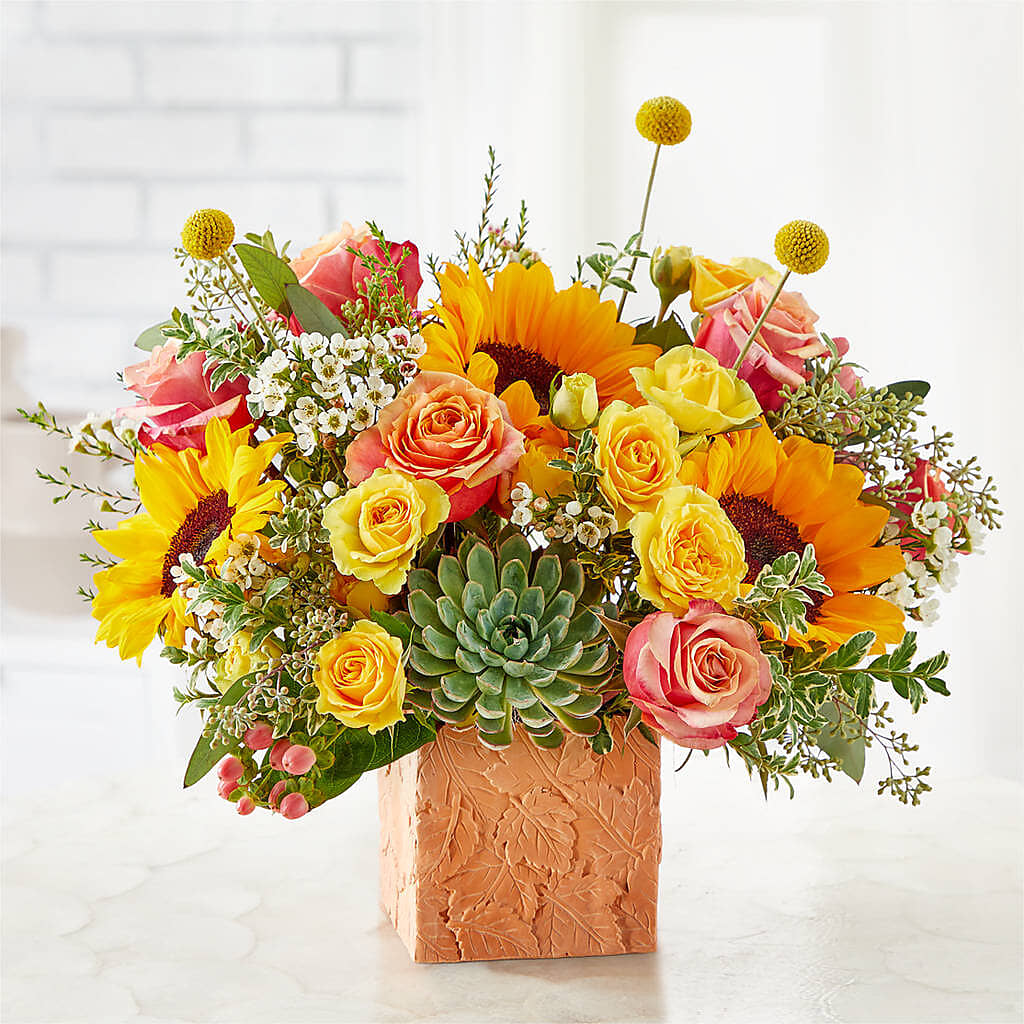 Sunflower Season Bouquet – MC MAHON'S HOUSE OF FLOWERS INC, Kingston ON