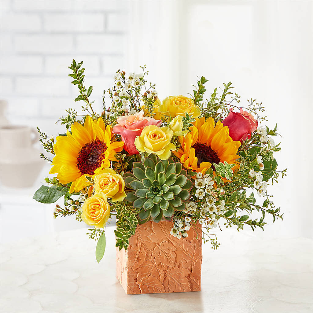 Sunflower Season Bouquet – MC MAHON'S HOUSE OF FLOWERS INC, Kingston ON