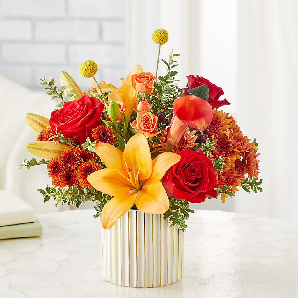 Scarlet Skies Bouquet – MC MAHON'S HOUSE OF FLOWERS INC, Kingston ON