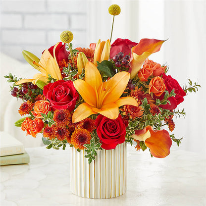 Scarlet Skies Bouquet – MC MAHON'S HOUSE OF FLOWERS INC, Kingston ON