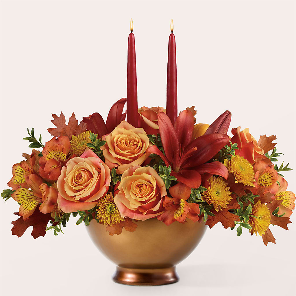 Harvest Table Centerpiece – MC MAHON'S HOUSE OF FLOWERS INC, Kingston ON