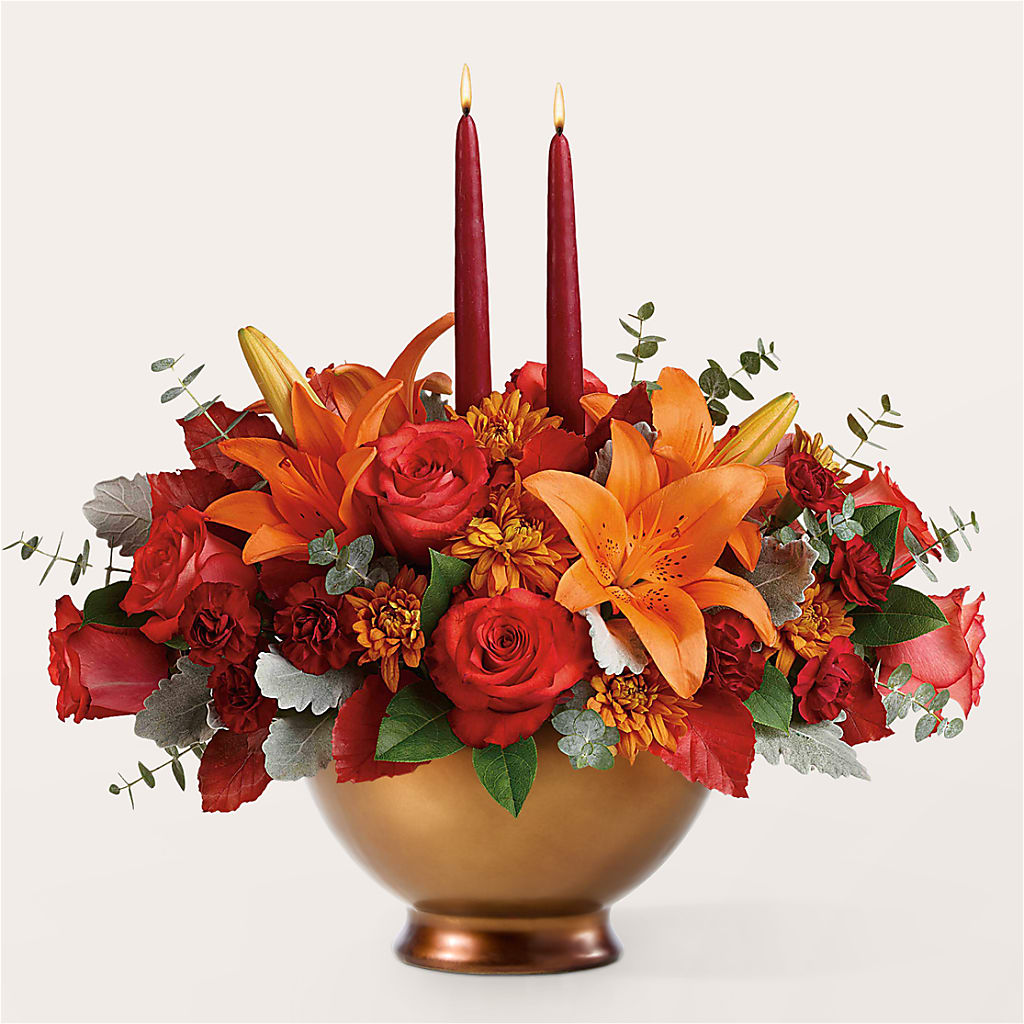Fruits of Fall Centerpiece – MC MAHON'S HOUSE OF FLOWERS INC, Kingston ON