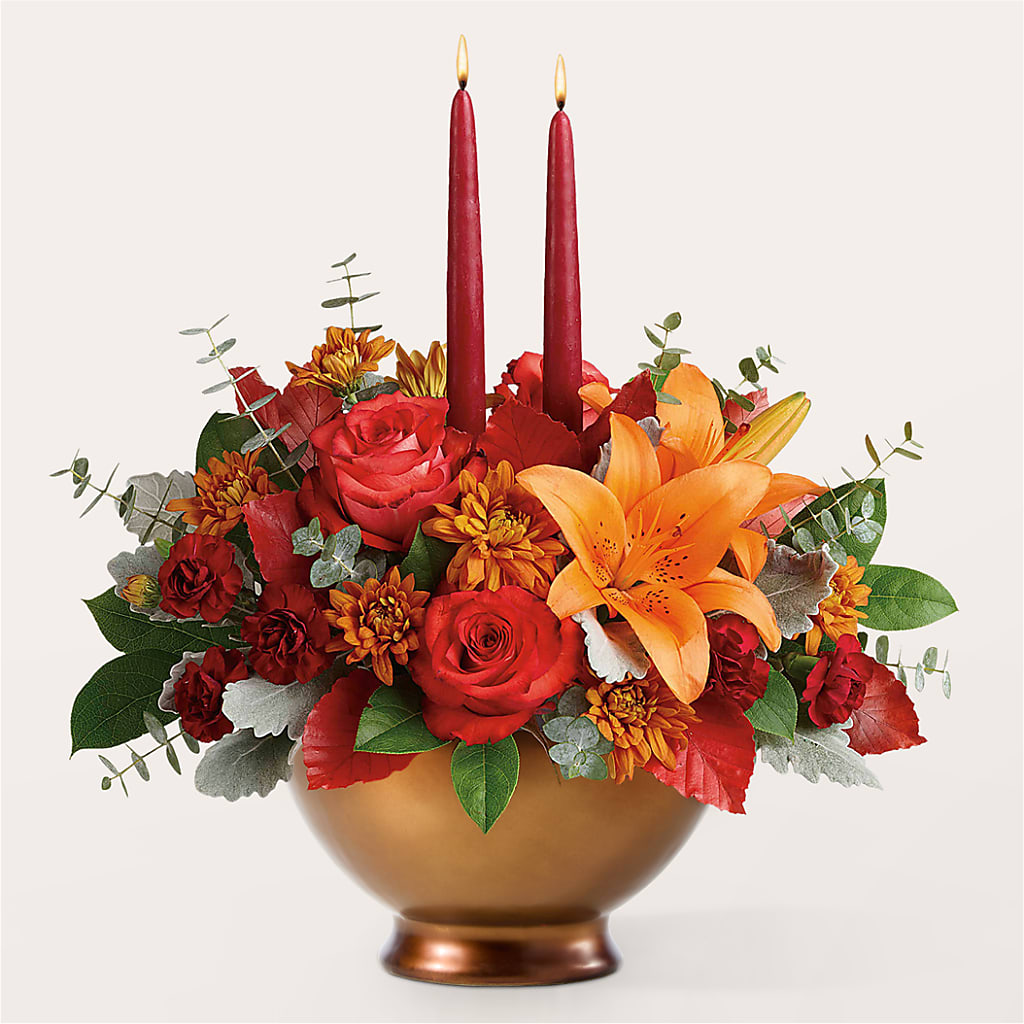 Fruits of Fall Centerpiece – MC MAHON'S HOUSE OF FLOWERS INC, Kingston ON