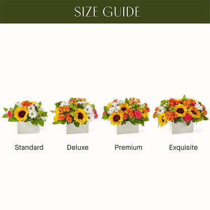Sun-drenched Blooms Box Bouquet – MC MAHON'S HOUSE OF FLOWERS INC, Kingston ON