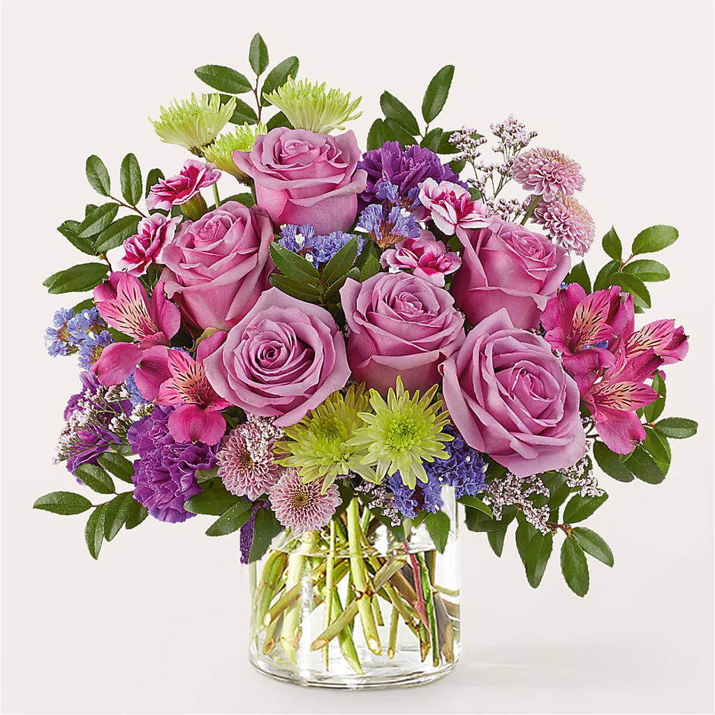 Glass Half Full Bouquet – MC MAHON'S HOUSE OF FLOWERS INC, Kingston ON