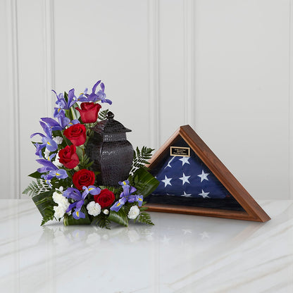 Patriotic Tribute Arrangement – MC MAHON'S HOUSE OF FLOWERS INC, Kingston ON