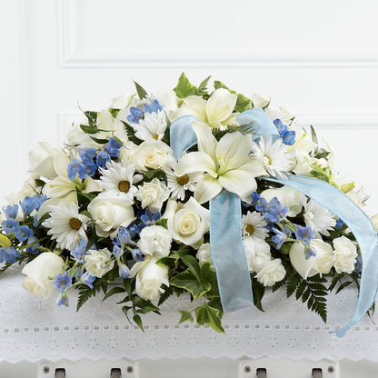 Tender Treasure Casket Spray – MC MAHON'S HOUSE OF FLOWERS INC, Kingston ON