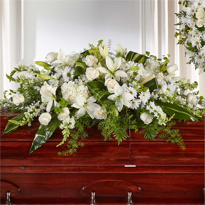 Abundance Casket Spray – MC MAHON'S HOUSE OF FLOWERS INC, Kingston ON