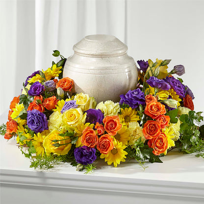 Blossoms of Remembrance Cremation Adornment – MC MAHON'S HOUSE OF FLOWERS INC, Kingston ON