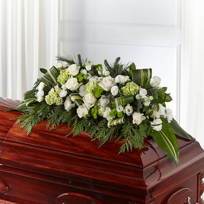 Hopeful Gesture Casket Spray – MC MAHON'S HOUSE OF FLOWERS INC, Kingston ON