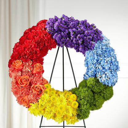 Circle of Love Wreath – MC MAHON'S HOUSE OF FLOWERS INC, Kingston ON