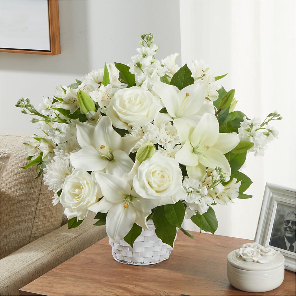 Peaceful Reflections Arrangement – MC MAHON'S HOUSE OF FLOWERS INC, Kingston ON