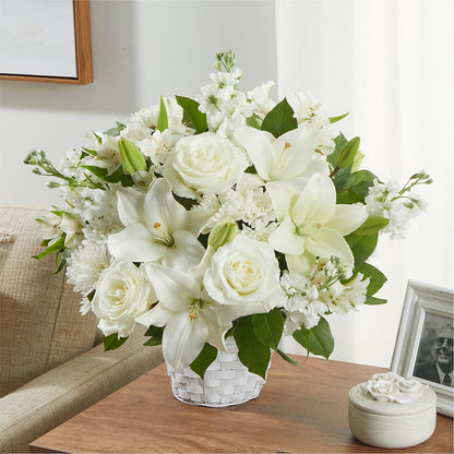Peaceful Reflections Arrangement – MC MAHON'S HOUSE OF FLOWERS INC, Kingston ON