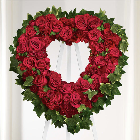 Wholehearted Standing Spray – MC MAHON'S HOUSE OF FLOWERS INC, Kingston ON