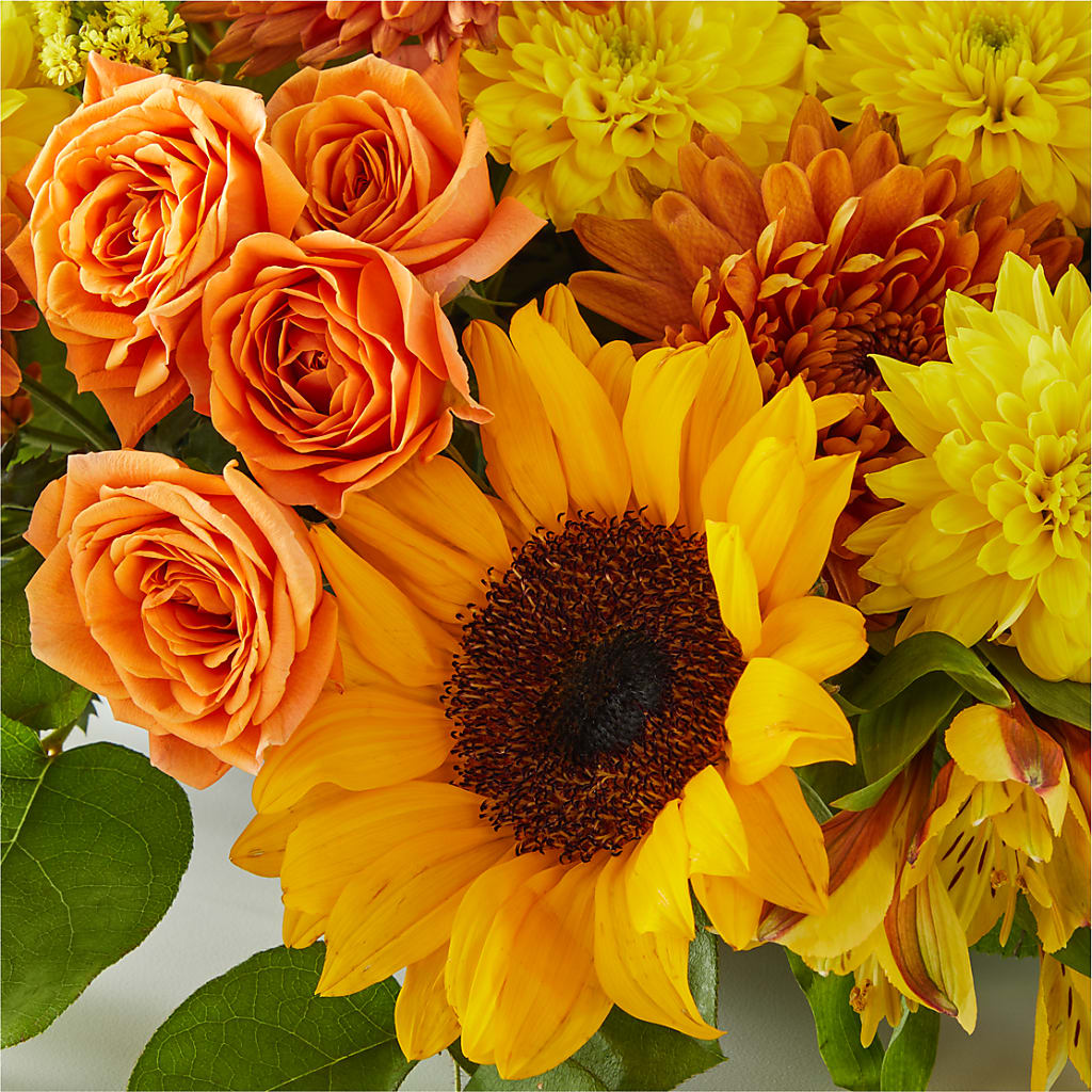 Autumn Harmony Centerpiece – MC MAHON'S HOUSE OF FLOWERS INC, Kingston ON