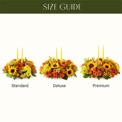 Autumn Harmony Centerpiece – MC MAHON'S HOUSE OF FLOWERS INC, Kingston ON