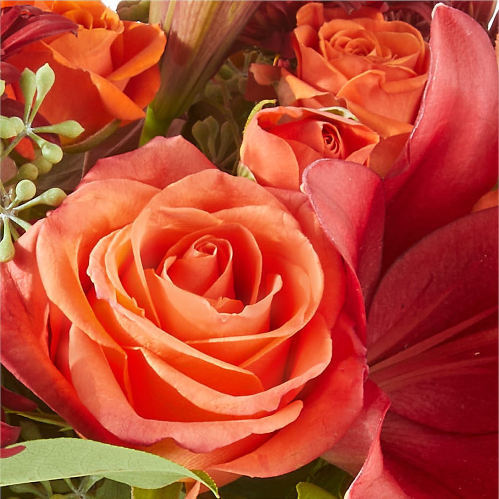 Crimson Leaves Bouquet – MC MAHON'S HOUSE OF FLOWERS INC, Kingston ON