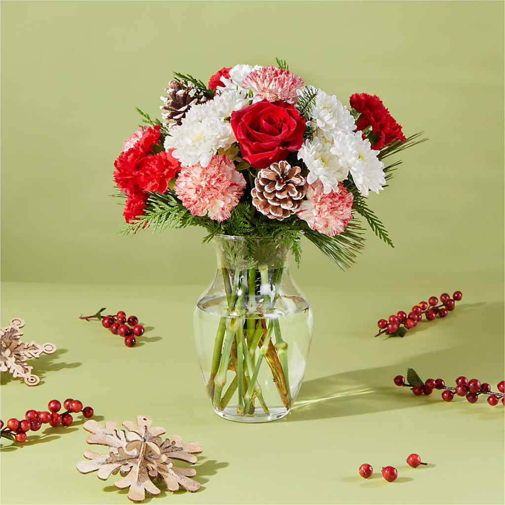 Candy Cane Lane Bouquet – MC MAHON'S HOUSE OF FLOWERS INC, Kingston ON