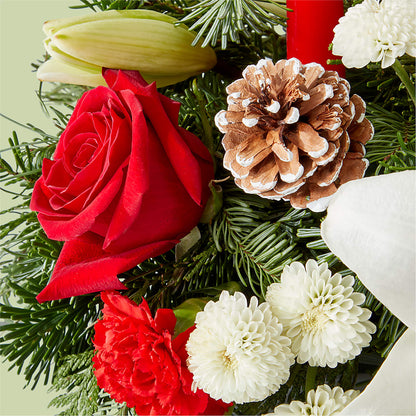 Seasonal Festivities Centerpiece – MC MAHON'S HOUSE OF FLOWERS INC, Kingston ON