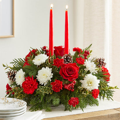 Holiday Soiree Centerpiece – MC MAHON'S HOUSE OF FLOWERS INC, Kingston ON