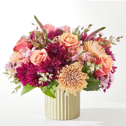 Berry Cobbler Bouquet with Ivory Vase – MC MAHON'S HOUSE OF FLOWERS INC, Kingston ON