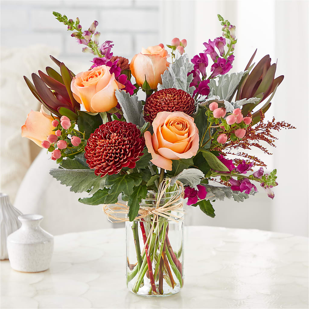 Moody Hues Bouquet – MC MAHON'S HOUSE OF FLOWERS INC, Kingston ON