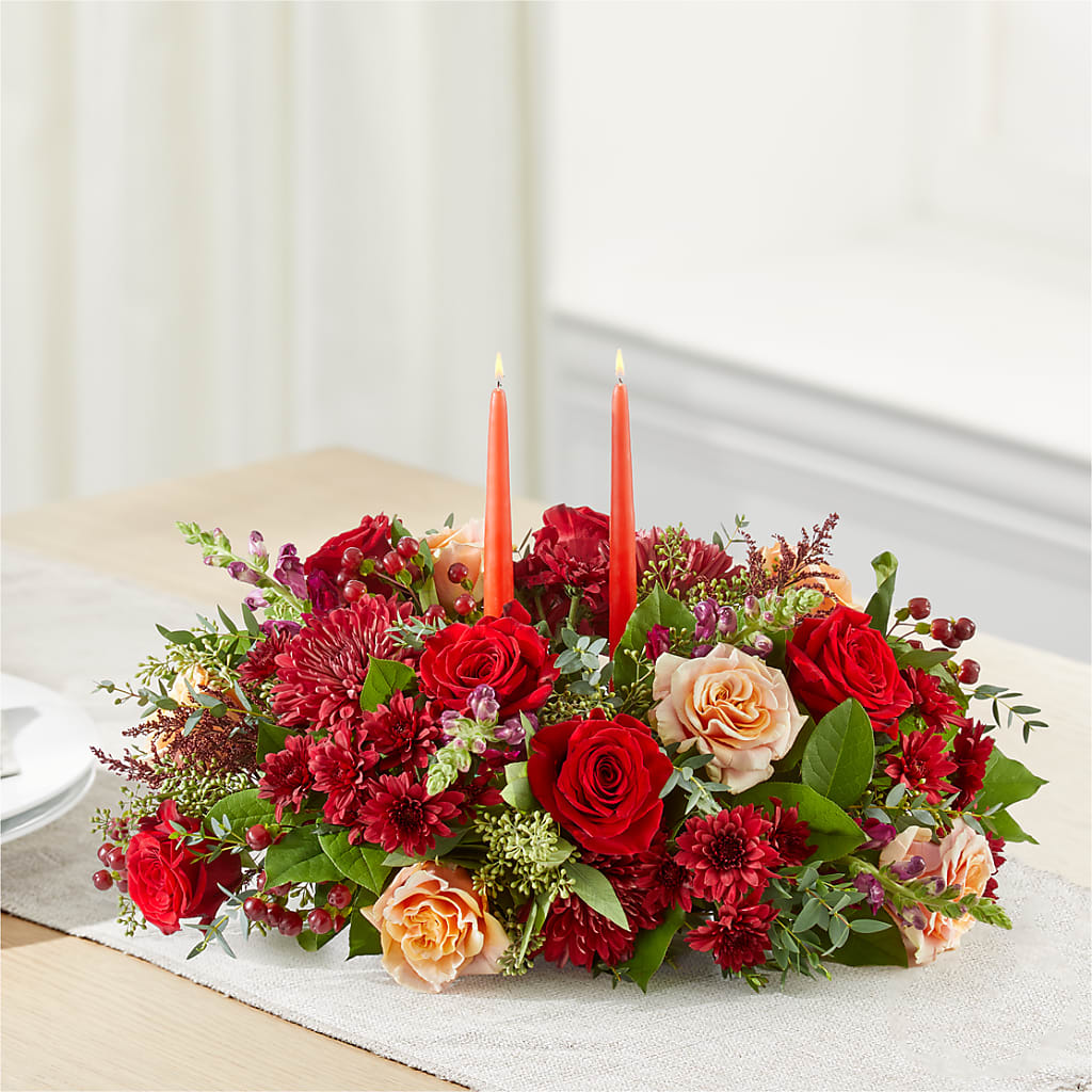 Most Thankful Centerpiece – MC MAHON'S HOUSE OF FLOWERS INC, Kingston ON