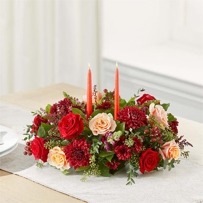 Most Thankful Centerpiece – MC MAHON'S HOUSE OF FLOWERS INC, Kingston ON