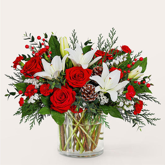 Best in Snow Bouquet – MC MAHON'S HOUSE OF FLOWERS INC, Kingston ON