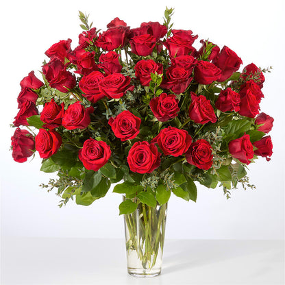 Forever Yours Fifty Stem Red Rose Bouquet – MC MAHON'S HOUSE OF FLOWERS INC, Kingston ON