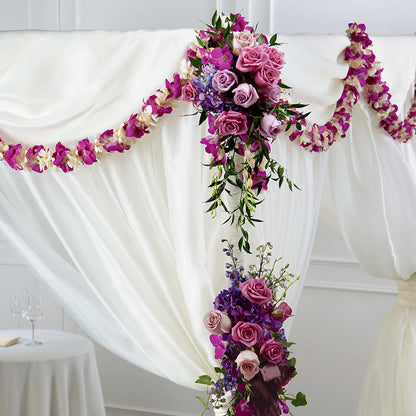 Color & Light Chuppah Decor – MC MAHON'S HOUSE OF FLOWERS INC, Kingston ON
