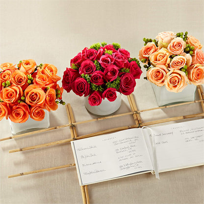 Dawn Rose Centerpiece – MC MAHON'S HOUSE OF FLOWERS INC, Kingston ON